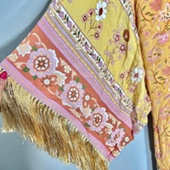 Spell & The Gypsy Collective Portobello Road Tassel Dress Size L - Picture 10 of 11